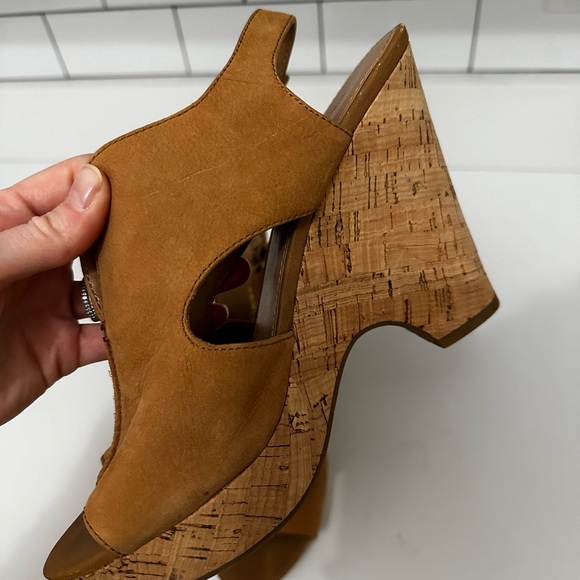 Franco Sarto Wedge Sandal in Tan - Picture 11 of 13
